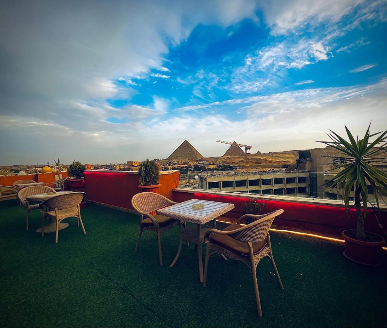 Grand Pyramids In Hotel Giza Exterior photo